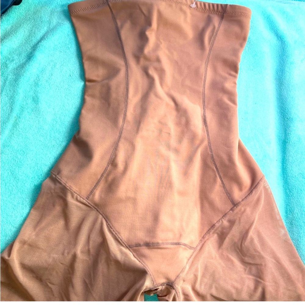 NWOT- Women’s High-Waist Shaping Bodysuit - Nude